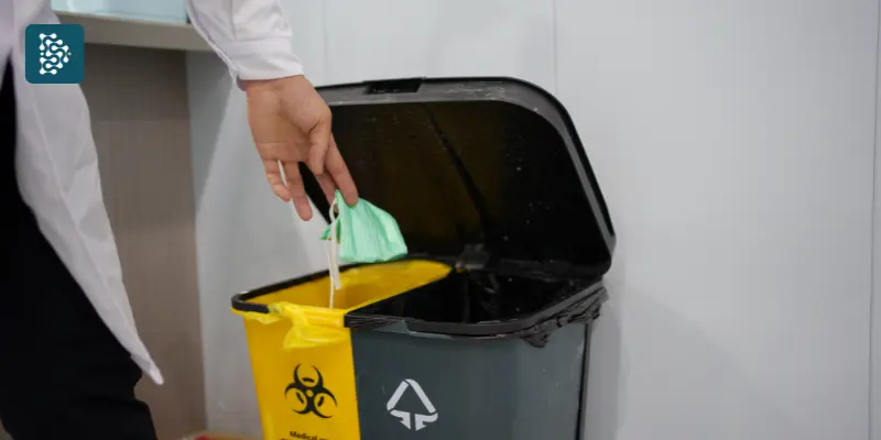 Controle de Estoque - descarte de lixo hospitalar