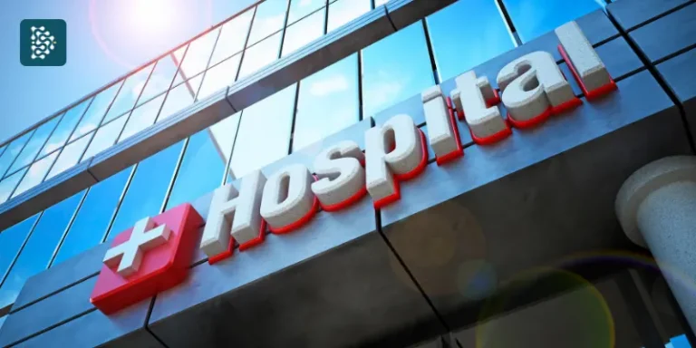 fachada de um hospital